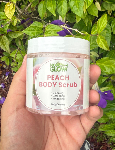 Nourish-Vida Peach Body Scrub