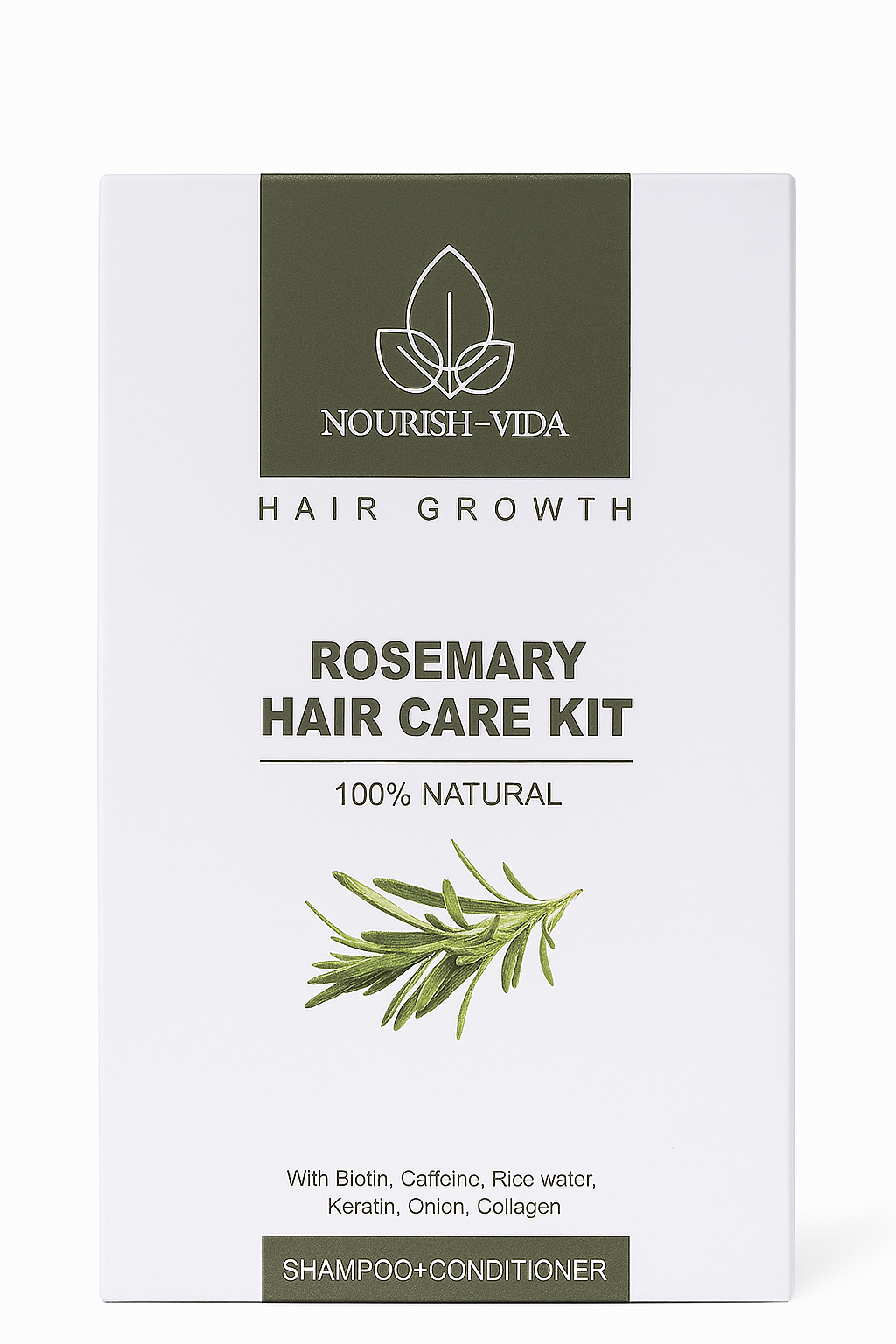 Nourish-Vida Rosemary Hair Care Kit