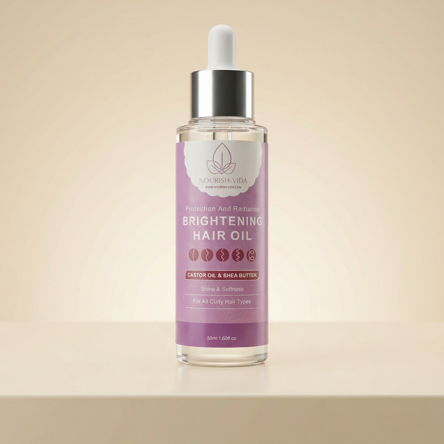 Nourish-Vida Brightening Hair Oil