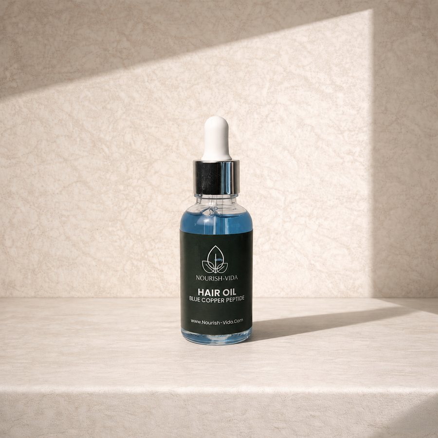 Hair Oil Blue Pepitide