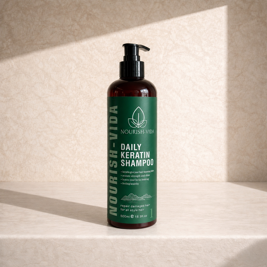 Nourish-Vida Daily Keratin Shampoo 500ML