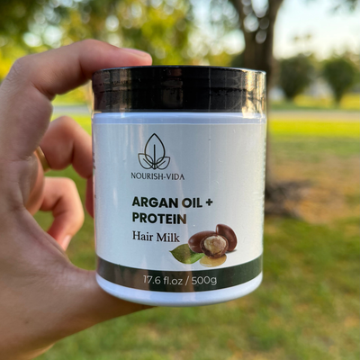 Nourish-Vida Argan Oil + Protein Hair Milk