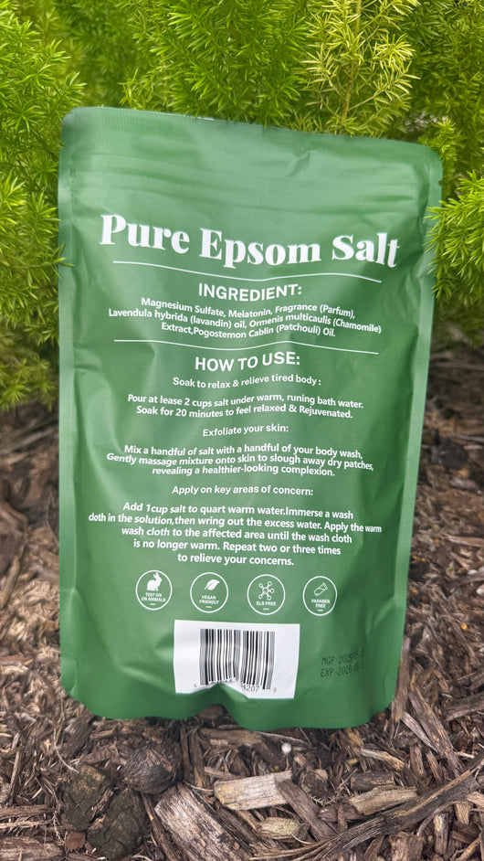 Nourish-Vida Pure Epsom Salt (Deep Relaxation)