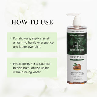 Nourish-Vida Shower Gel (Vegan - Organic)
