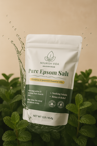 Nourish-Vida Pure Epsom Salt (Deep Relaxation)