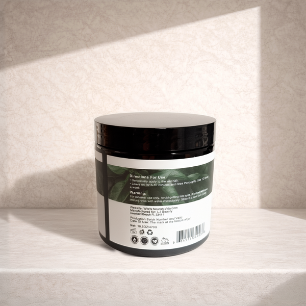 Argan Hair Mask (Vegan - Organic)
