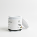 Jar of Nourish Vista Argan Oil Protein Hair Milk on a white background