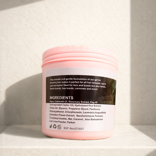 Braid Gel (Vegan - Organic)