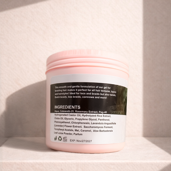 Braid Gel (Vegan - Organic)