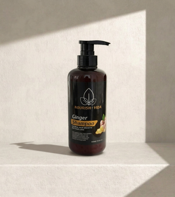 Ginger Shampoo – Invigorating Scalp Therapy