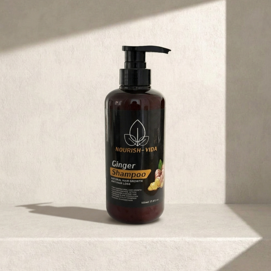 Ginger Shampoo – Invigorating Scalp Therapy