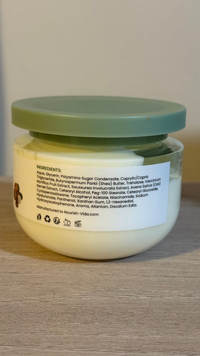 Nourish-Vida Glow Body Butter – Extra Rich Shea Butter | Vegan