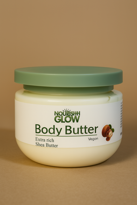 Nourish-Vida Glow Body Butter – Extra Rich Shea Butter | Vegan
