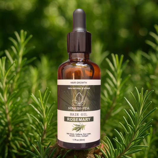 Nourish-Vida Rosemary Hair Oil