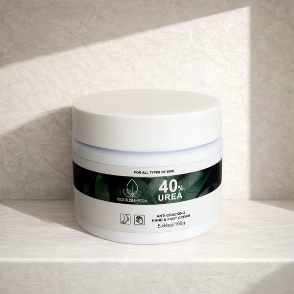 [3 FOR $39.97] 40% Urea Cream for Cracked Heels | Vegan & Organic