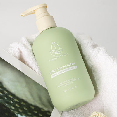 Nourish-Vida Curly Styling Cream (Vegan - Organic)