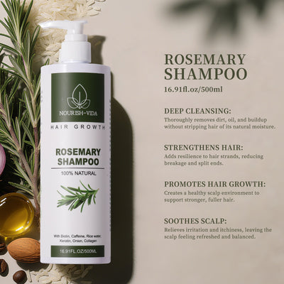 Nourish-Vida Rosemary Hair Care Kit