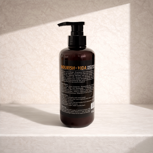 Ginger Shampoo – Invigorating Scalp Therapy