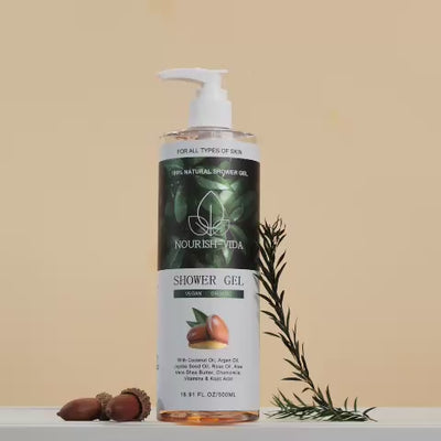 Nourish-Vida Shower Gel (Vegan - Organic)