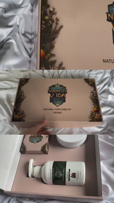 Nourish-Vida Hair Care Kit (Vegan - Organic)